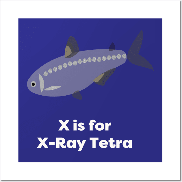 X-Ray Tetra Wall Art by Utter Earth